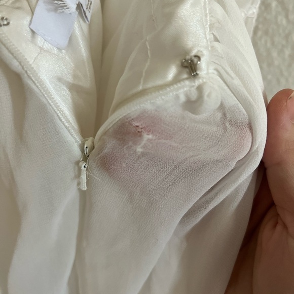 Remarkable Moment White Floral Embroidered Lace-Up Maxi Dress 10 - Picture 10 of 11